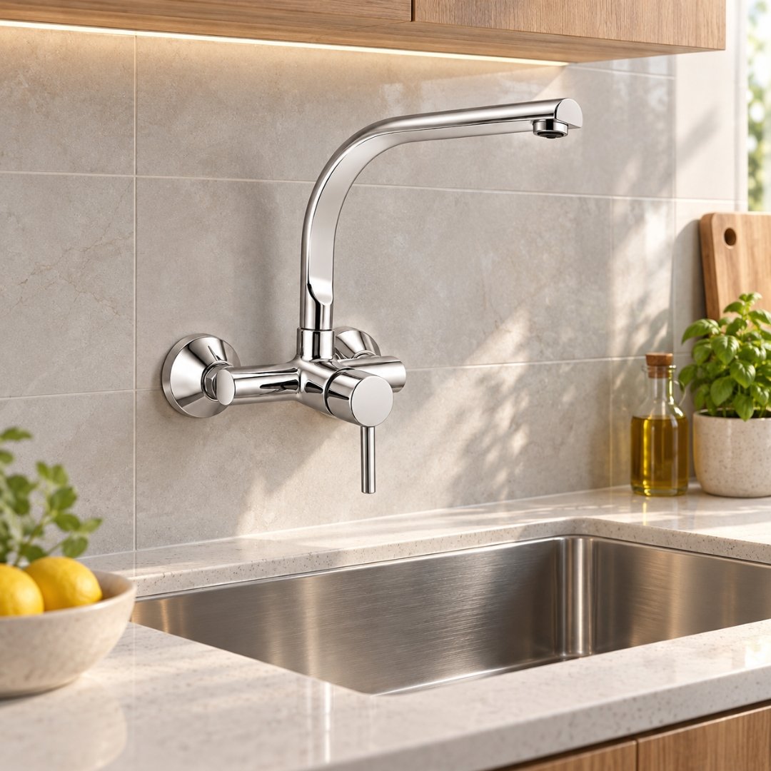 Jaquar JQ - FLP-CHR-5165PM, single lever sink mixer